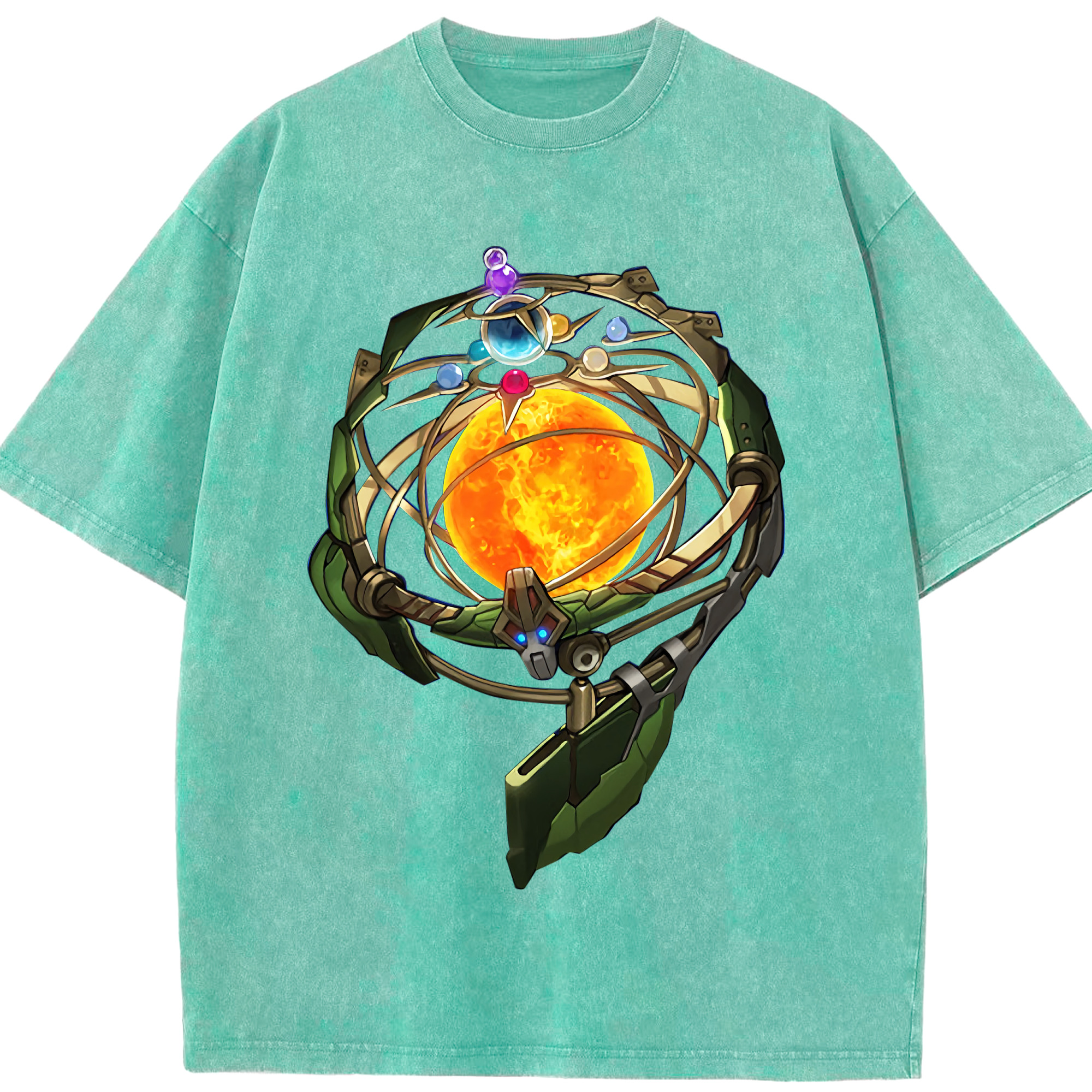 （画像用） 遊☆戯☆王 Yu-Gi-Oh! 綿100% ヴィンテージ風 半袖Tシャツ（フロントプリント）
